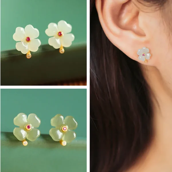 jade earrings