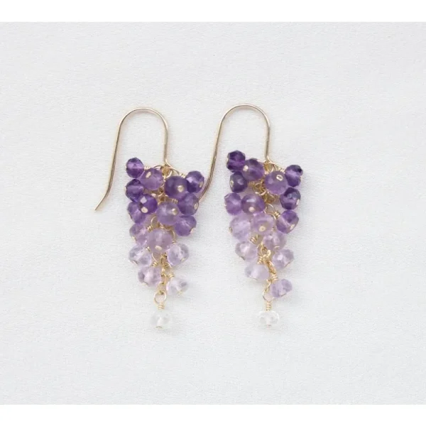 amethyst earrings