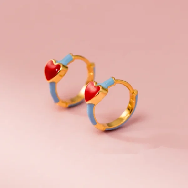 Boucles d'oreilles en argent sterling